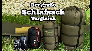 Der große Schlafsack Vergleich [upl. by Aniakudo]