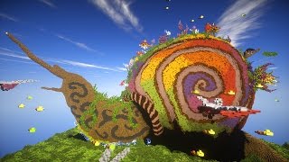 Gigantische Riesenschnecke  Minecraft Megabuilds [upl. by Accem]