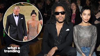 Lenny Kravitz DISAPPROVES Of Zoe and Channing Tatums Engagement [upl. by Elyad]