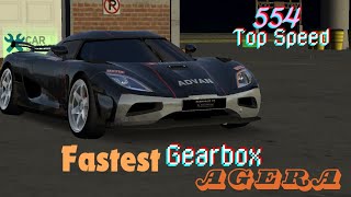 Fastest Gearbox of Koenigsegg Agera  Car Parking Multiplayer [upl. by Anikal]