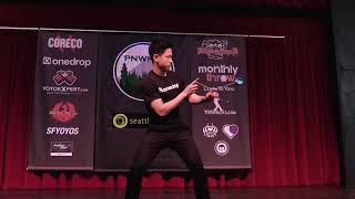 Ethan Cheung  1A Final  9th Place  PNWR 2018  Presented by Yoyo Contest Central [upl. by Aulea]