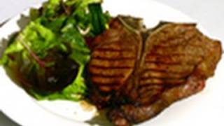 Grilling Juicy TBone Steak On The Barbecue  Recipe [upl. by Streeto]