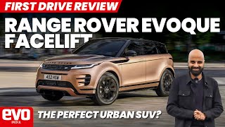 2024 Range Rover Evoque Facelift  The Perfect Urban SUV  First Drive Review  evo India [upl. by Nnair579]