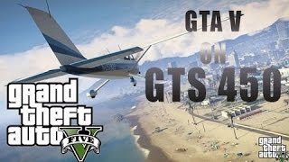 GTA V Amd fx 6300 8gb ram GTS 450 1GB HD [upl. by Astto]