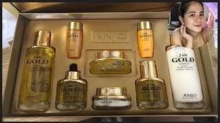 24K Gold Anjo Skin Care Set  Diosang Lhigil [upl. by Robers730]