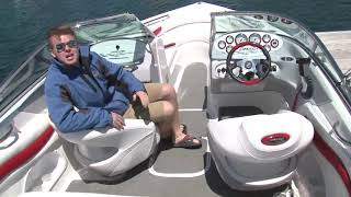 2007 Caravelle Interceptor 192 SS  Boat Review [upl. by Harolda647]