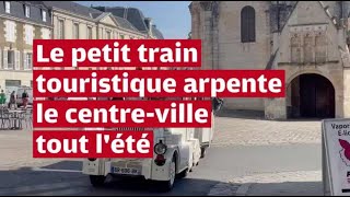 VIDÉO Le petit train touristique arpente les rues de Poitiers tout lété [upl. by Phebe539]