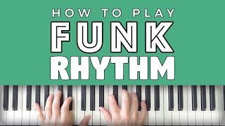 How to Play a Funk Groove [upl. by Allenrac]