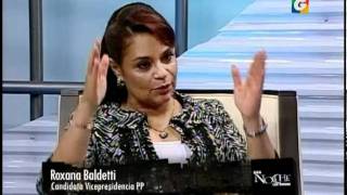 Entrevista Roxana Baldetti UNCV [upl. by Pawsner]