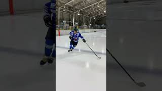 Power Skating quotBackwardquot Hockey Agility Drill of the Day [upl. by Nylesaj]