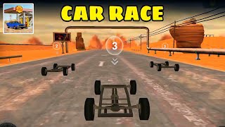 THERES EVEN A CAR RACE IN IT 🏎️  GAS FILLING JUNKYARD SIMULATOR [upl. by Yam886]