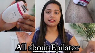 How to Use Epilator  Everything about epilator Philips BRE23500 Corded Compact Epilator epilator [upl. by Orips]