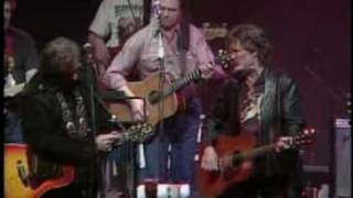 Waylon Willie Johnny and Kris Good Old Boys [upl. by Enylcaj]