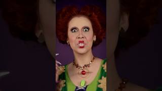 Winfred Sanderson shortsviral makeup subscribe foryou halloweenmakeup [upl. by Ecined]