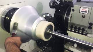 CNC METAL SPINNING MACHINE DSMM INDIA [upl. by Nortyad455]