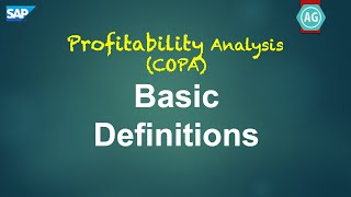 S4HANA Profitability Analysis COPA  1 Basic Definitions and Importance [upl. by Suhploda736]