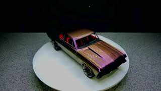 REVELL CHEVY NOVA WHEELS DONE BLACK AND CHROME [upl. by Margareta]