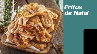 FRITOS DE NATAL RECEITAS [upl. by Imhskal207]