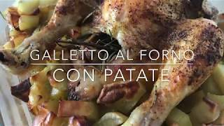 GALLETTO AL FORNO CON PATATE [upl. by Demb]