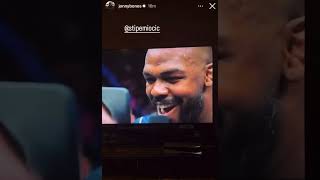 Jon Jones Responds to Stipe Calling Him a quotBtchquot [upl. by Teeniv]