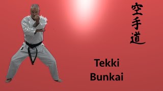 Tekki ShodanNidanSandan Bunkai [upl. by Cummings]