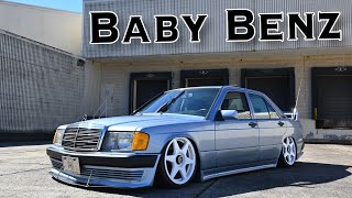 30L Swapped 1991 Mercedes 190E  Build Overview [upl. by Tem]