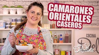 Receta de CAMARONES ORIENTALES AGRIDULCES  Hasta la Cocina con Lucía Mena [upl. by Aihtela510]