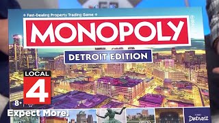 Detroit edition of Monopoly board game revealed [upl. by Sandi711]