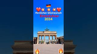 Herzlichen Glückwunsch Einheitsfeierdeutschlandmauerfallshorts03102024maafeier [upl. by Ariet]