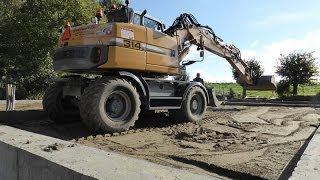 6 Maasdijk 4  de bekisting gaat eraf het zand gaat erin [upl. by Hterrag173]