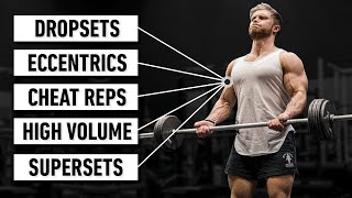 Advanced Training Techniques Supersets Eccentrics Dropsets High Volume ft Dr Brad Schoenfeld [upl. by Yoshi]