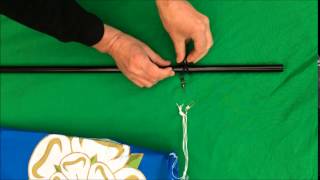 Attaching Extra Windsocks to Telescopic Poles [upl. by Enibas]