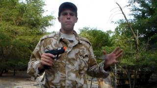 ASG BERSA BP9CC CO2 Airsoft Pistol ChronoShooting Test [upl. by Riancho]