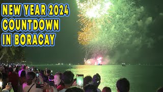 BORACAYS Unforgettable NEW YEAR Celebration 2024  Island GlowUp in FIREWORKS FIESTA [upl. by Ecila685]