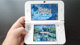 Etrian Odyssey Nexus  The New Nintendo 3DSXL handheld gameplay [upl. by Airdnoed]