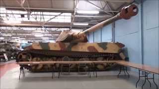 A walkaround of the King Tiger at Bovington Tank Museum [upl. by Valer]