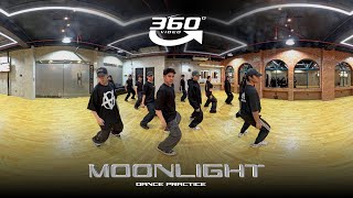 SB19 MOONLIGHT Dance Practice in 360° [upl. by Lazes]