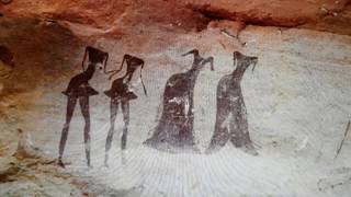 Tassili nAjjer Neolithic Cave Paintings in Algeria [upl. by Vasili]