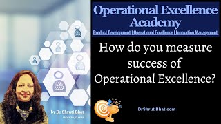 How do you measure success of operational excellence  How do you track operational excellence [upl. by Yznil674]