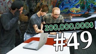 Grand Theft Auto V  Ep49  Огромный Куш на 200000000 [upl. by Thunell]