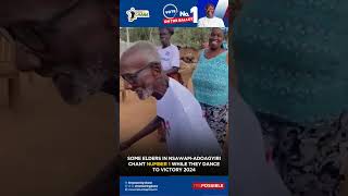 The spirit of victory is alive Elders in Nsawam Adoagyiri chant and dance for Number 1 [upl. by Siger]