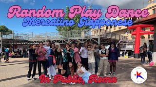 KPOP IN PUBLIC RANDOM PLAY DANCE Mercatino Giapponese in ROMA  랜덤플레이댄스 in ITALY [upl. by Nnylyam]