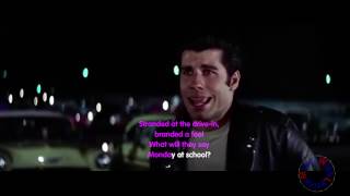 Grease  John Travolta  Sandy With lyrics [upl. by Eegnat863]