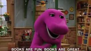 Barney  Books Are Fun Song [upl. by Betthel]