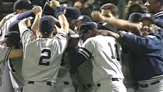 1996 ALCS Gm5 Yankees win first pennant since 1981 [upl. by Scarrow]