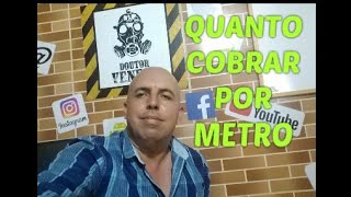 Quanto cobrar por metro quadrado [upl. by Lleznod]