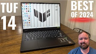 The BEST 14inch Gaming Laptop of 2024 ASUS TUF 14 REVIEW [upl. by Arabele]