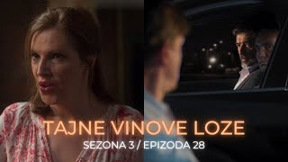 Tajne vinove loze 3 sezona 28 epizoda  Lina pita Zorana ko je druga žena Vuk i Žuti oči u oči [upl. by Berkin617]