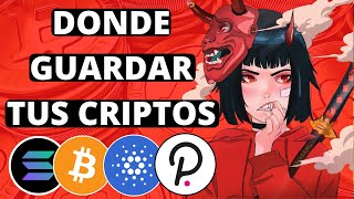 ✅WALLETS PARA CRIPTOMONEDAS😱¿Donde Guardar Tus Criptomonedas TIENES QUE VERLO [upl. by Lesak21]