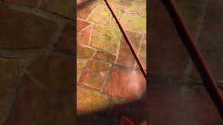 Cleaning Flagstone Patio Removing Old Sealant and Removing stains for Sealant in Goodyear Az [upl. by Ailic962]